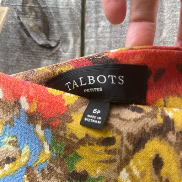 Talbots Petite Two size 6P Animal Print and Multicolor Pencil Skirts - Picture 12 of 14